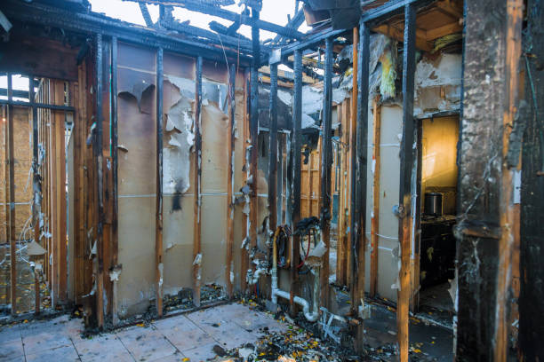 Professional Fire Damage Assessment technician working in Pemberton, NJ